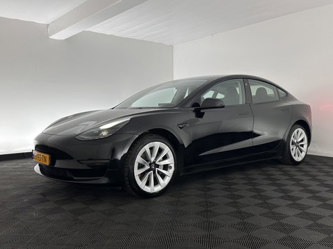 Tesla Model 3 Standard RWD Plus 60 kWh [ 3-Fase ] {SOH-87%} (INCL-BTW) Aut. *PANO | AUTOPILOT | LEATHER | KEYLESS | FULL-LED | MEMORY-PACK | TOPVIEW | DAB | CARPLAY | DIGI-COCKPIT | LANE-ASSIST | COMFORTSEATS | 19"ALU*
