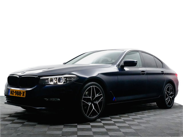 BMW 5 Serie - 520D Sedan M Sport 191pk Aut- NAP 88dkm, Virtual Cockpit, Nappa Leder, Xenon led, Clima, Navi