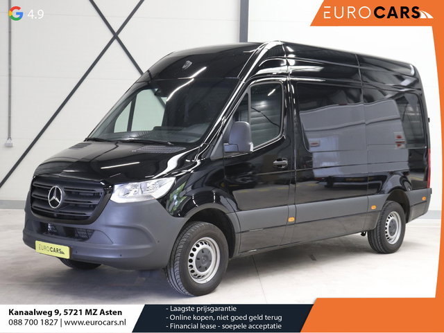 Mercedes-Benz Sprinter - 315 CDI Automaat L2H2 PRO Airco MBUX Navigatie Adaptive Cruise Control Leder PDC VA + Camera Trekhaak 3500kg Comfortstoel