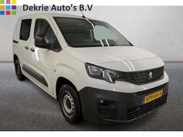 Peugeot Partner - 1.2 Benzine 111PK Euro6 Premium / Airco / Navigatie / Cruise-ctr. / Schuifdeur + Raam / Radio multimedia / Apk nieuw