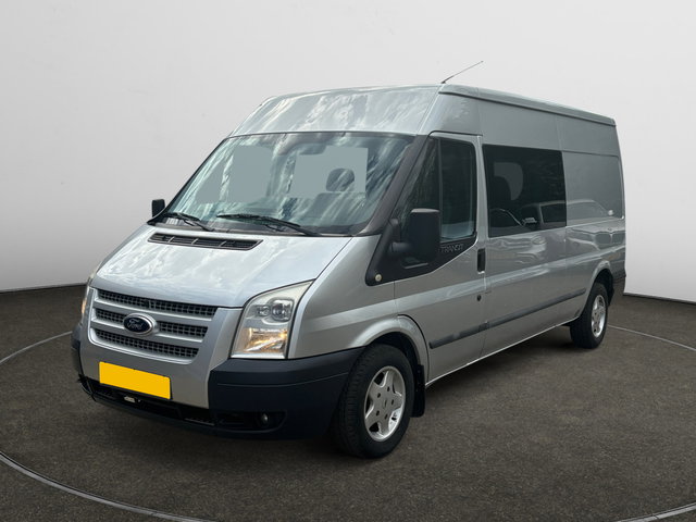 Ford Transit - 300L 2.2 TDCI- Dubbele Cabine, 5 Pers, Bluetooth Audio, Mf Stuur, Cruise, Clima