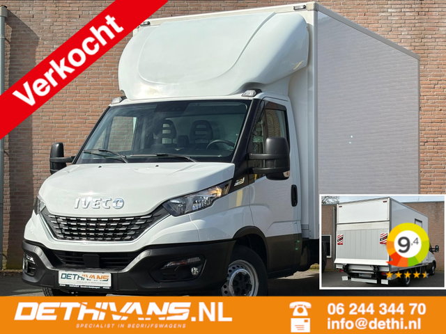 Iveco Daily - 35S14 140PK Hi-Matic Bakwagen + Laadklep 20m³