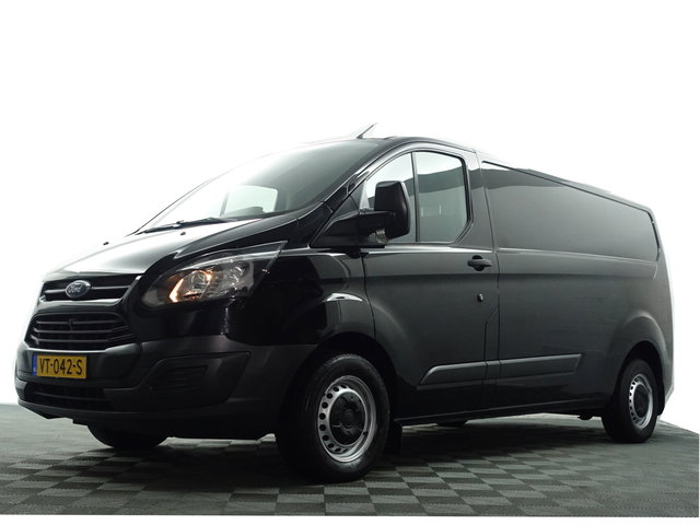 Ford Transit Custom - 290 2.2 TDCI L2 Edition- 3 Pers, Bluetooth Audio, Cruise, Clima, Elek Pakket, Grijs kenteken