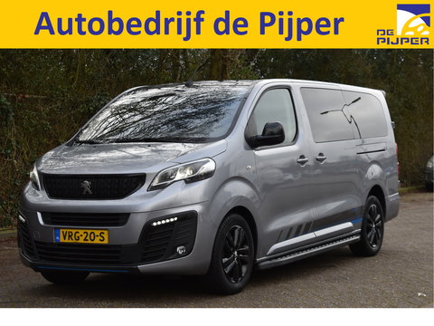 Peugeot Expert DC 5-Persoons 2.0 BlueHDI 180 Long Sport | Leder | Camera | Carplay | Trekhaak | Xenon / LED | Cruise Contr | NAP