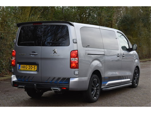 Peugeot Expert DC 5-Persoons 2.0 BlueHDI 180 Long Sport | Leder | Camera | Carplay | Trekhaak | Xenon / LED | Cruise Contr | NAP