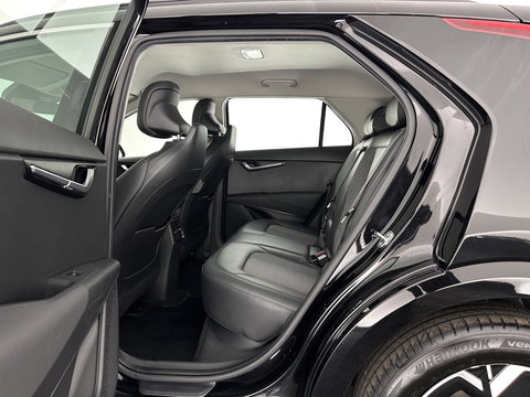 Kia Niro EV DynamicLine 64.8 kWh [ 3-Fase-11kW] {SOH-100%} (INCL-BTW) *LEATHER-FABRIC | ADAPTIVE-CRUISE | DIGI-COCKPIT | KEYLESS | CAMERA | DAB | COMFORT-SEATS | SHIFTPADDLES | ECC | PRIVACY-GLASS | PDC | 17''ALU*