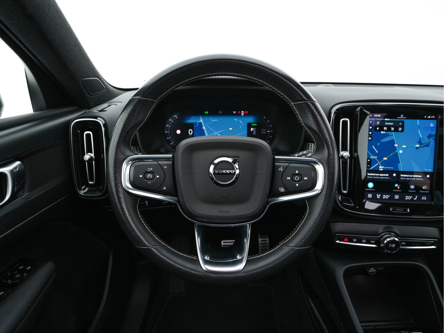 Volvo XC40 Recharge P8 AWD R-Design [ 3-Fase ] (INCL.BTW) Aut. *PANO | LEATHER-ALCANTARA | ADAPTIVE-CRUISE | DIGI-COCKPIT | FULL-LED | CAMERA | NAVI-FULLMAP | ECC | PDC | KEYLESS | HEATED-SPORTSEATS | TOWBAR | 19''ALU*