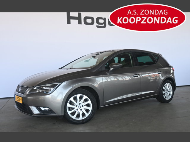 SEAT Leon - 1.0 EcoTSI Style Connect Clima Navigatie 1e Eigenaar! Goed Onderhouden! Inruil Mogelijk!