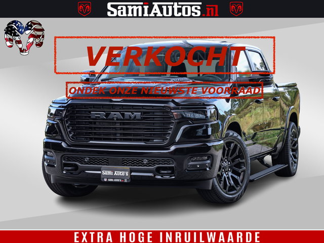 Dodge Ram 1500 - Night Premium | Full Option | De Meest Luxe Pick-Up in zijn Klasse | Comfortabele Dubbele Cabine met Royale 5 Zitplaatsen | BPM vrij | Nu Leverbaar uit Voorraad | Voorraad Nr 2285 - 7648