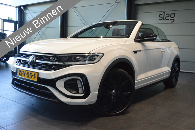 Volkswagen T-Roc - Cabrio 1.5 TSI 3X R-LINE Black Style leer camera trekhaak 19 inch !!