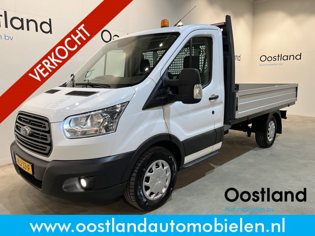 Ford Transit - 350 2.0 TDCI L2H1 Trend Open Laadbak / Euro 6 / Trekhaak / Airco / Cruise Control / 3-Zits
