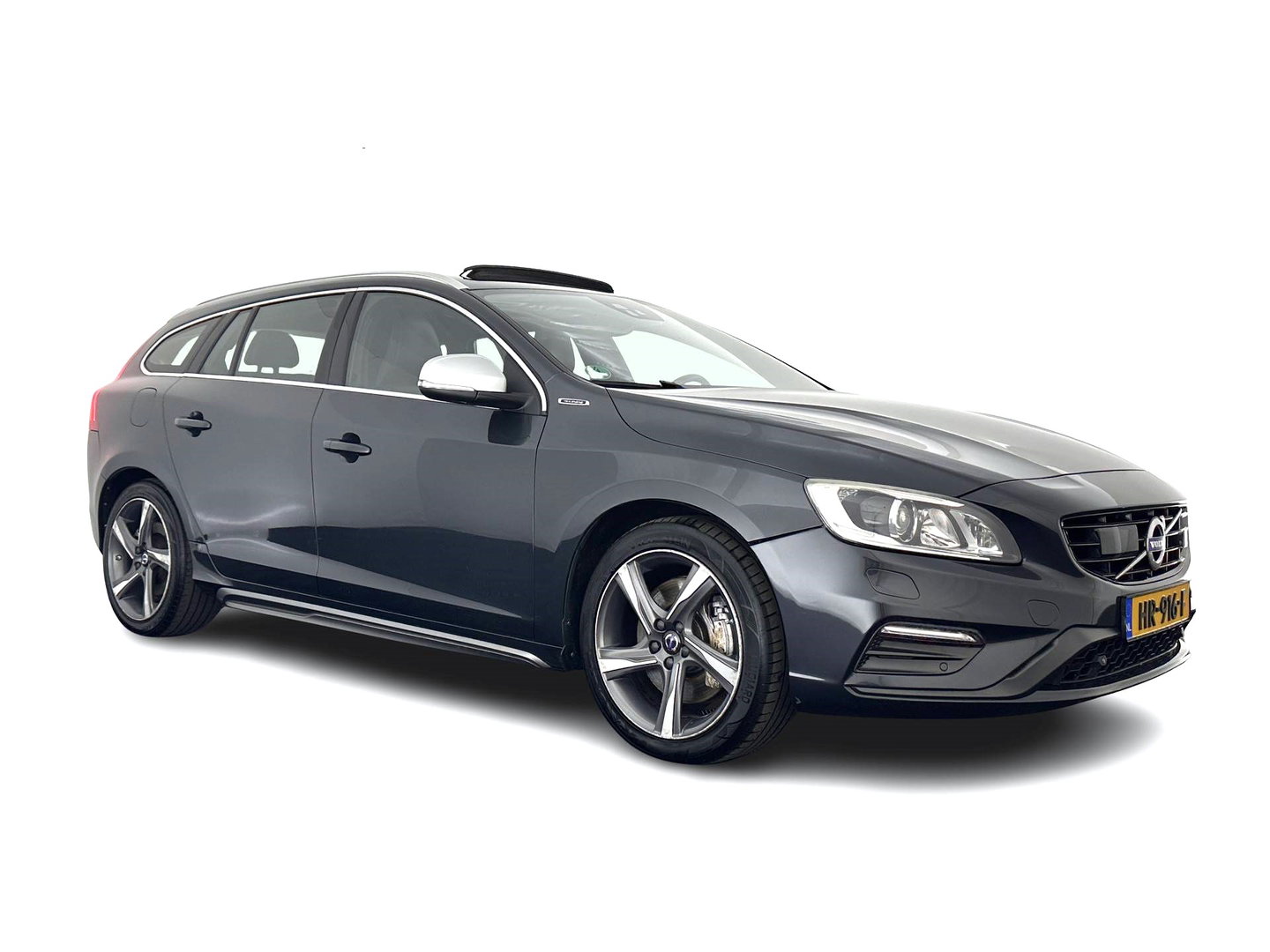 Volvo V60 2.4 D6 Twin Engine R-Design ⚠️Aircopomp Defect⚠️ (Plug-In) *PANO | LEATHER | HEATED-SPORTSEATS | XENON | ADAPTIVE-CRUISE | BLINDSPOT | NAVI-FULLMAP | PRIVACY-GLASS | ECC | MEMORY-PACK | PDC | CRUISE | 18''ALU*
