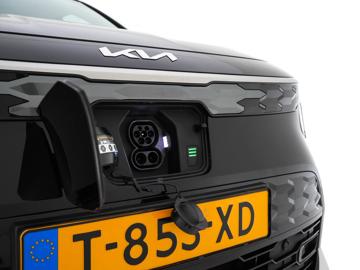 Kia Niro EV DynamicLine 64.8 kWh [ 3-Fase ] {SOH-100%} (INCL.BTW) *LEATHER-FABRIC | ADAPTIVE-CRUISE | DIGI-COCKPIT | KEYLESS | CAMERA | DAB | COMFORT-SEATS | SHIFT-PADDLES | ECC | PDC | 17''ALU*