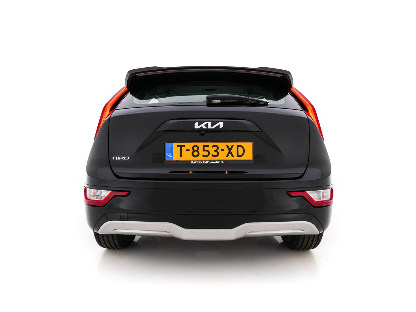 Kia Niro EV DynamicLine 64.8 kWh [ 3-Fase ] {SOH-100%} (INCL.BTW) *LEATHER-FABRIC | ADAPTIVE-CRUISE | DIGI-COCKPIT | KEYLESS | CAMERA | DAB | COMFORT-SEATS | SHIFT-PADDLES | ECC | PDC | 17''ALU*