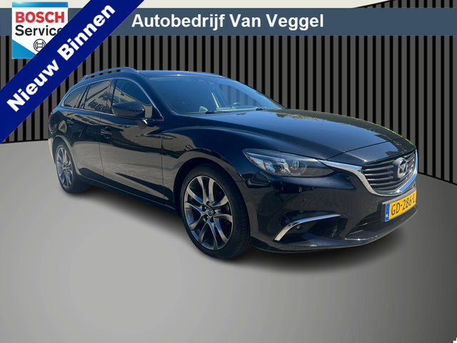 Mazda 6 - Sportbreak 2.0 SkyActiv-G 165 GT-M leer, navi, camera, trekhaak