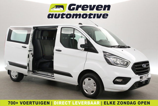 Ford Transit Custom - 2.0 TDCI L2H1 | DC | 6 Zits | 2800kg Trekgew. | Airco | Cruise | 2xSchuifdeur | Parkeersens. | Trekhaak