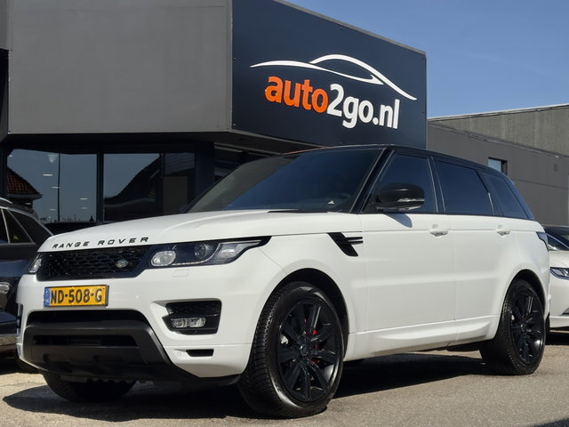 Land Rover Range Rover Sport - 3.0 SDV6 AUT8 AUTOBIOGRAPHY DYNAMIC 306PK PANODAK DESIGNO-LEDER NAVI CAMERA LUCHTVERING LED LMV PDC
