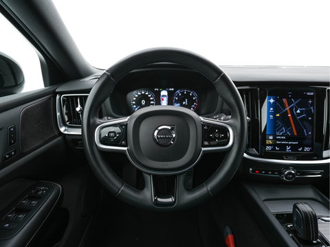 Volvo S60 2.0 B3 R-Design Black Edition (INCL-BTW) Aut. *FULL-LED | LEATHER | HEATED-R-SPORTSEATS | HARMAN/KARDON | MEMORY-PACK | CAMERA | NAVI-FULLMAP | ECC | PRIVACYGLASS | PDC | CRUISE | LANE-ASIST | DAB | DIGI-COCKPIT | TOWBAR