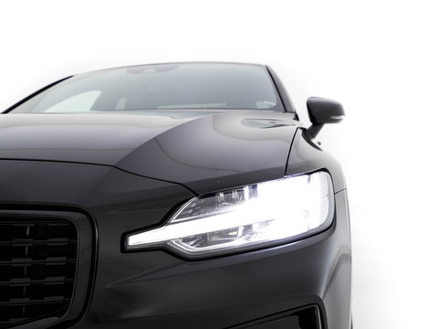 Volvo S60 2.0 B3 R-Design Black Edition (INCL-BTW) Aut. *FULL-LED | LEATHER | HEATED-R-SPORTSEATS | HARMAN/KARDON | MEMORY-PACK | CAMERA | NAVI-FULLMAP | ECC | PRIVACYGLASS | PDC | CRUISE | LANE-ASIST | DAB | DIGI-COCKPIT | TOWBAR