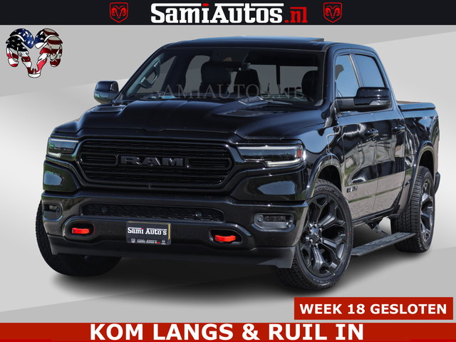 Dodge Ram Pick-Up - BLACK OPS LIMITED 5.7 V8 4x4 | HUD | LUCHTVERING | BOM VOL | CREW CAB | DUBBELE CABINE | 5 PERSOONS | DC |
