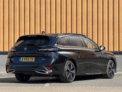 Peugeot 308 SW 1.6 Plug-in Hybrid 225 GT | Apple Carplay | Android Auto | 360° Camera | Adaptieve Cruise Control | Lane Assist | Stuurverwarming | Sfeerverlichting | DAB+ | Memory Stoel |