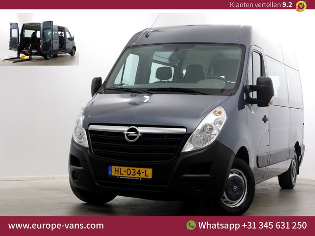 Opel Movano - Combi 2.3 CDTI 145pk Euro6 L2H2 Rolstoelbus Incl BTW/BPM 11-2015