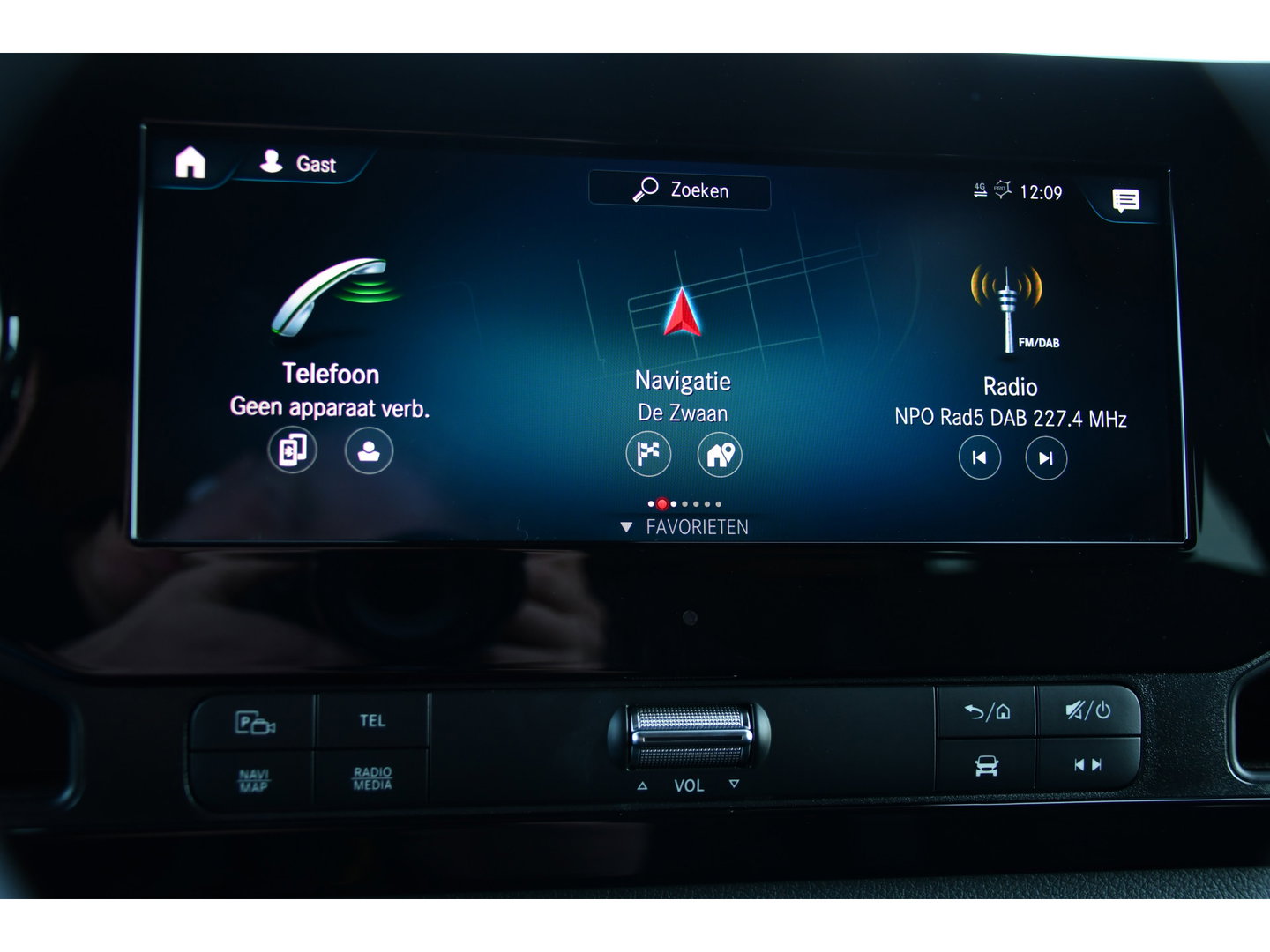 Mercedes-Benz Sprinter 319 V6 3.0 CDI L2H2 DC PB Edition Cruise, 360 Camera, Carplay, LED, 190pk, Virtual, Geveerde stoel, NAVI, Automaat, Uniek!