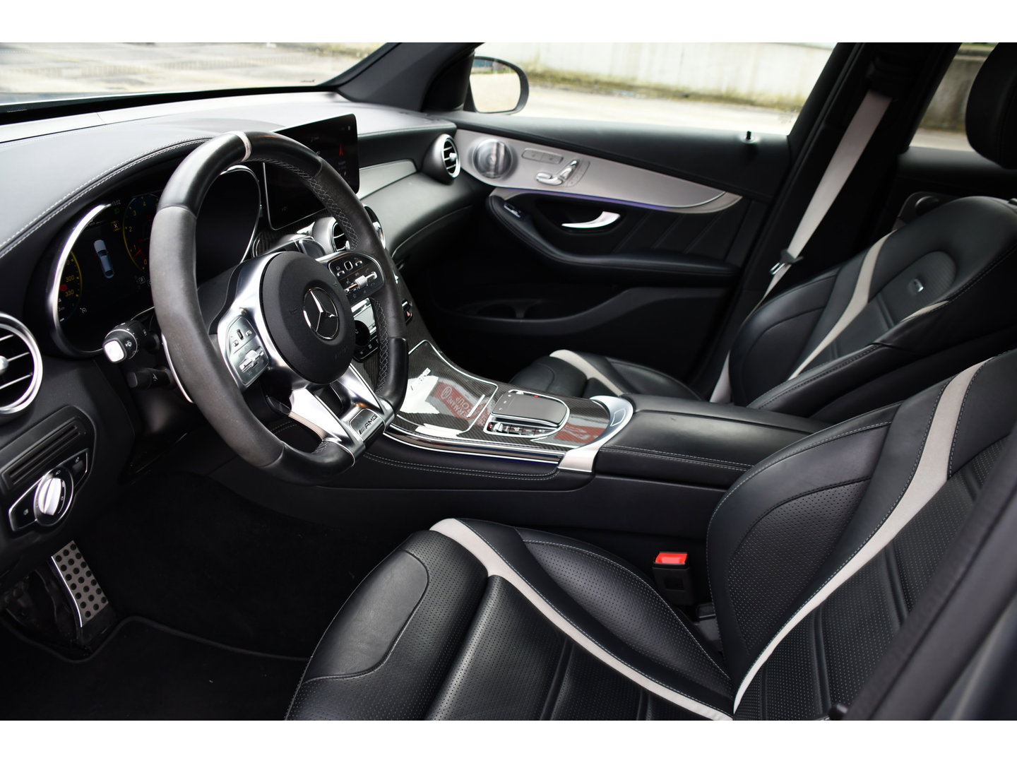 Mercedes-Benz GLC Coupé AMG 63 S 4MATIC+ Premium Plus 360 Camera | Burmester | Carbon | Stoelmassage & koeling | 510pk | Carplay | Leder | Cruise | Automaat