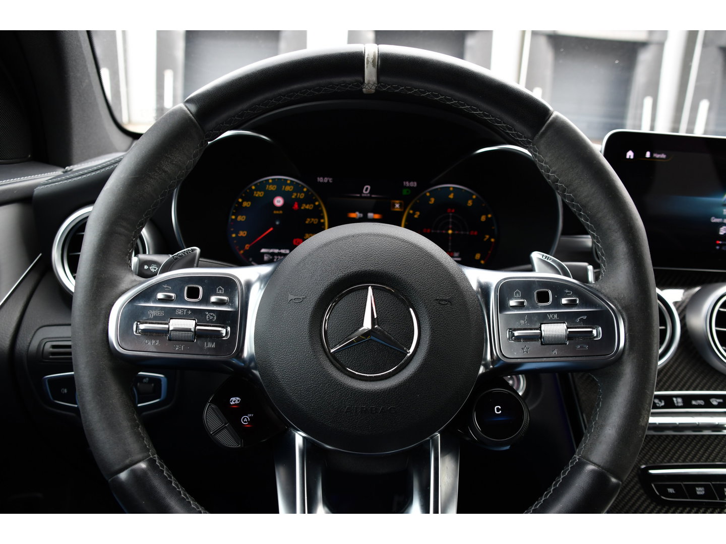 Mercedes-Benz GLC Coupé AMG 63 S 4MATIC+ Premium Plus 360 Camera | Burmester | Carbon | Stoelmassage & koeling | 510pk | Carplay | Leder | Cruise | Automaat