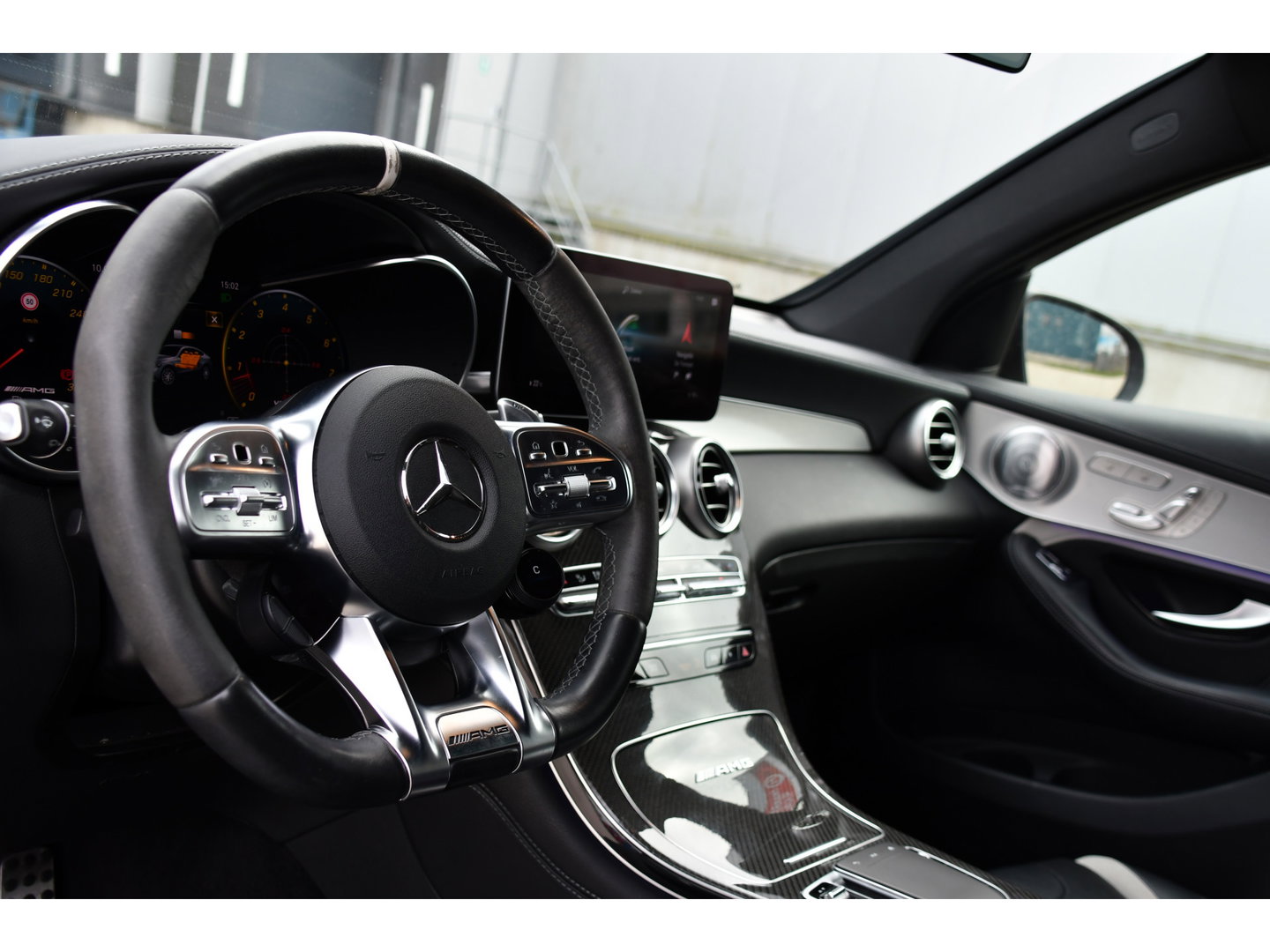 Mercedes-Benz GLC Coupé AMG 63 S 4MATIC+ Premium Plus 360 Camera | Burmester | Carbon | Stoelmassage & koeling | 510pk | Carplay | Leder | Cruise | Automaat