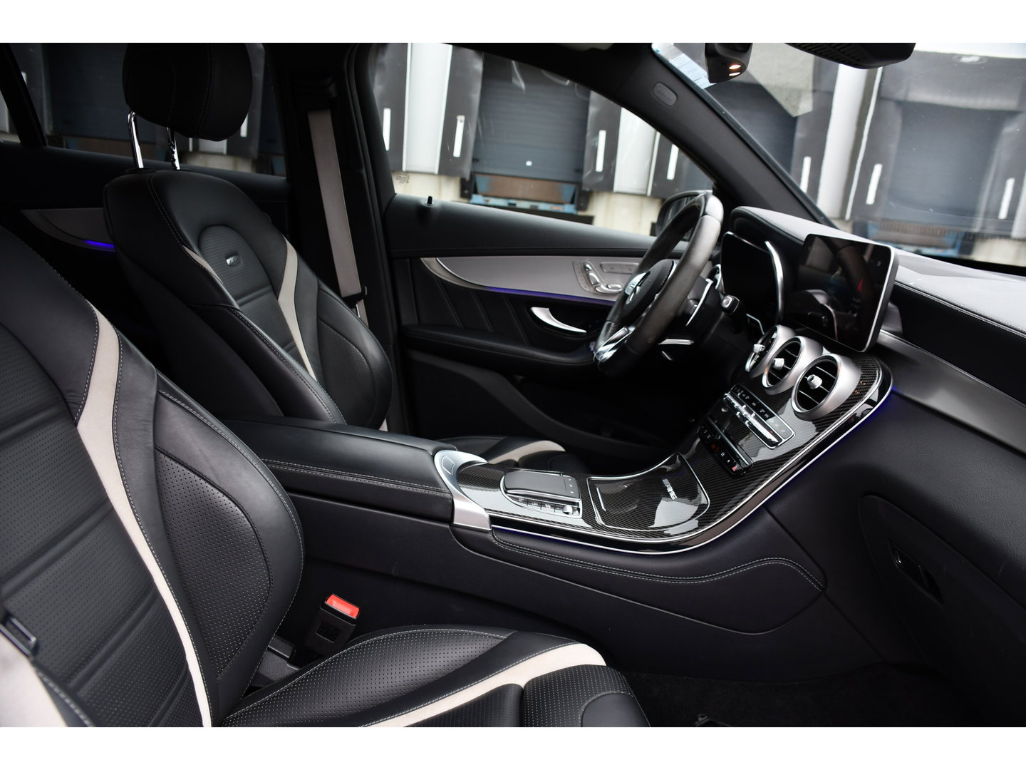 Mercedes-Benz GLC Coupé AMG 63 S 4MATIC+ Premium Plus 360 Camera | Burmester | Carbon | Stoelmassage & koeling | 510pk | Carplay | Leder | Cruise | Automaat