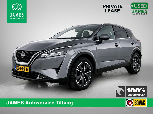 Nissan QASHQAI - 1.3 MHEV Xtronic Tekna Plus PANORAMADAK | LEER | MEM. STOEL | MASSAGE | BOSE
