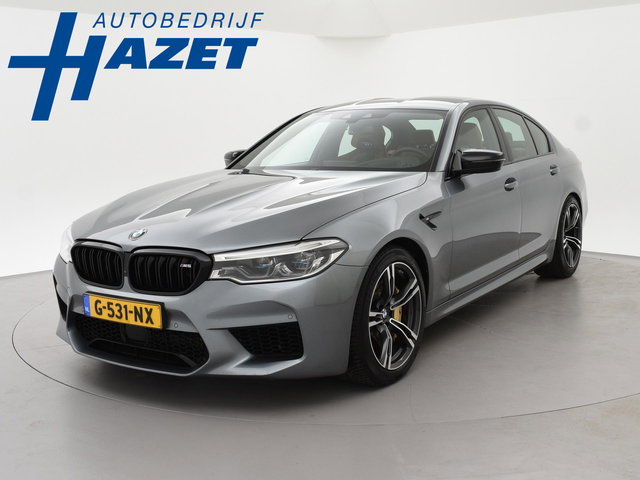 BMW M5 - 5-serie COMPETITION 625 PK ORIG. NL BTW + B&W | HEAD-UP | KERAMISCH | ADAPTIVE CRUISE | SCHERMEN ACHTERIN