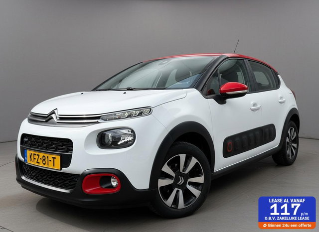Citroën C3 - 1.2 PureTech Airco Cruise MF Stuur Isofix Mp3 Led 2017 Perfecte Staat Eerste Eigenaar Historie Aanwezig