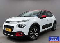 Citroën C3 - 1.2 PureTech Airco Cruise MF Stuur Isofix Mp3 Led 2017 Perfecte Staat Eerste Eigenaar Historie Aanwezig