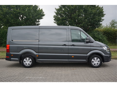 Volkswagen Crafter 35 177PK L3H2 AUT Facelift BPM VRIJ!! 13" Navi, Cam, Gev. Stoel, Alarm, LED!! NR. 424