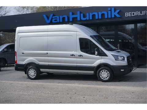 Ford Transit 350L 130PK L3H3 BPM VRIJ!! Airco, Cruise, Camera, Trekhaak!! NR. J01*