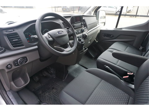 Ford Transit 350L 130PK L3H3 BPM VRIJ!! Airco, Cruise, Camera, Trekhaak!! NR. J01*