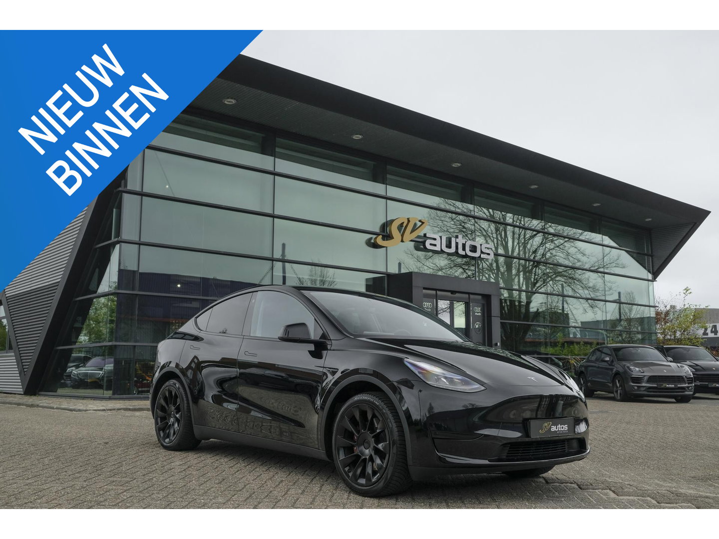 Tesla Model Y RWD 58 kWh Autopilot *BTW* *SOH 93%* 1e eigenaar Black Edition NLauto 20" LMV