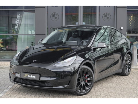 Tesla Model Y RWD 58 kWh Autopilot *BTW* *SOH 93%* 1e eigenaar Black Edition NLauto 20" LMV