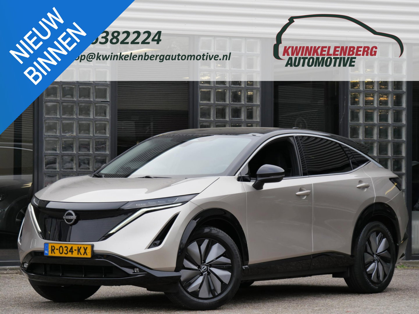 Nissan ARIYA 66kWh ADVANCE/ WARMTEPOMP/ 360° CAMERA/ ELEKT. KLEP/ SOH 99%