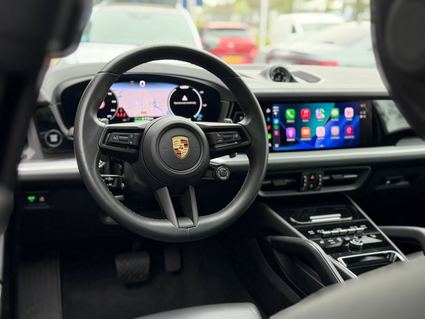 Porsche Cayenne 3.0 E-Hybrid Black Edition 470PK|Pano|Memory|Carplay|Bosé|SportChrono|Sport-Design