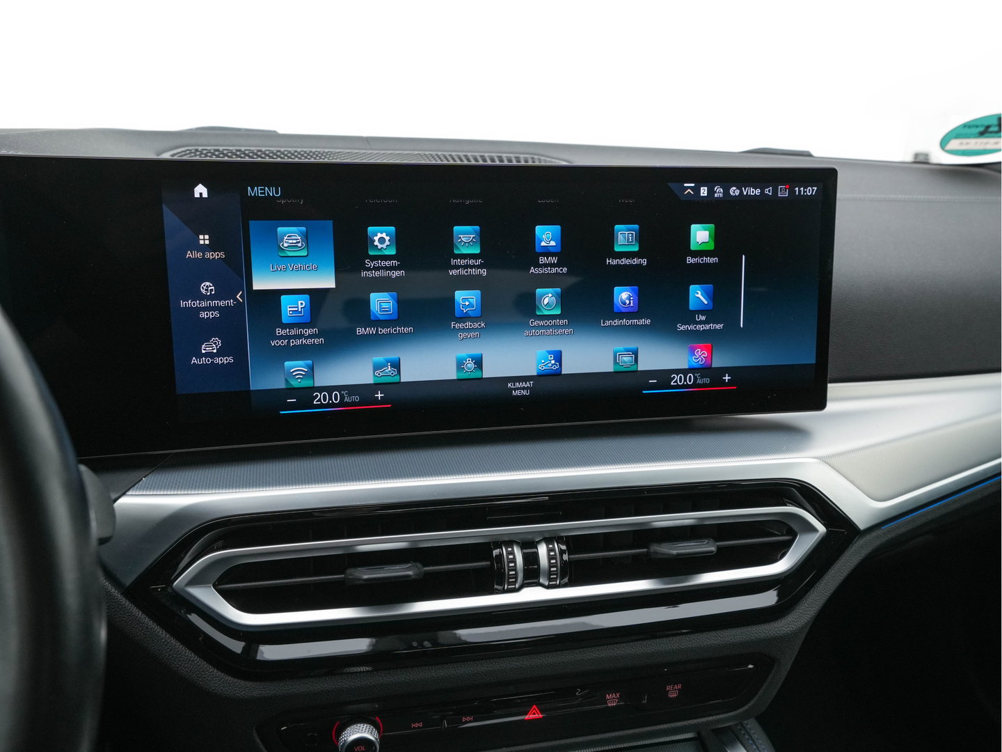 BMW i4 eDrive40 84 kWh M-Sport *M50 JAHRE* [ 3-Fase-11 kW ] {SOH-96%} (INCL-BTW) *LEATHER-ALCANTARA | FULL-LED | ADAPTIVE-CRUISE | HEATED-SPORTSEATS | CAMERA | DAB | DIGI-COCKPIT | NAVI-FULLMAP | AMBIENT-LIGHT | ECC | PDC | CARPLAY | KEYLESS | SHIFTPADDLES | 18