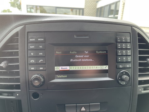 Mercedes-Benz Vito 109 CDI Lang L2H1 / rijklaar € 14.950 ex btw / lease vanaf € 329 / cruise / trekhaak / airco / navigatie / achteruit rijcamera / achterdeuren / euro 6 diesel !
