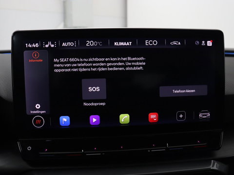 CUPRA Leon 1.4 eHybrid VZ | SOH 93,4% | Stoelverwarming | Trekhaak | Adaptive cruise | Carplay | Navigatie | Sfeerverlichting | Stuurverwarming | 19'' | Parkeerhulp | Climate control | Half leder | Sportstoelen | PHEV | Plug In