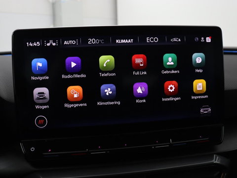 CUPRA Leon 1.4 eHybrid VZ | SOH 93,4% | Stoelverwarming | Trekhaak | Adaptive cruise | Carplay | Navigatie | Sfeerverlichting | Stuurverwarming | 19'' | Parkeerhulp | Climate control | Half leder | Sportstoelen | PHEV | Plug In