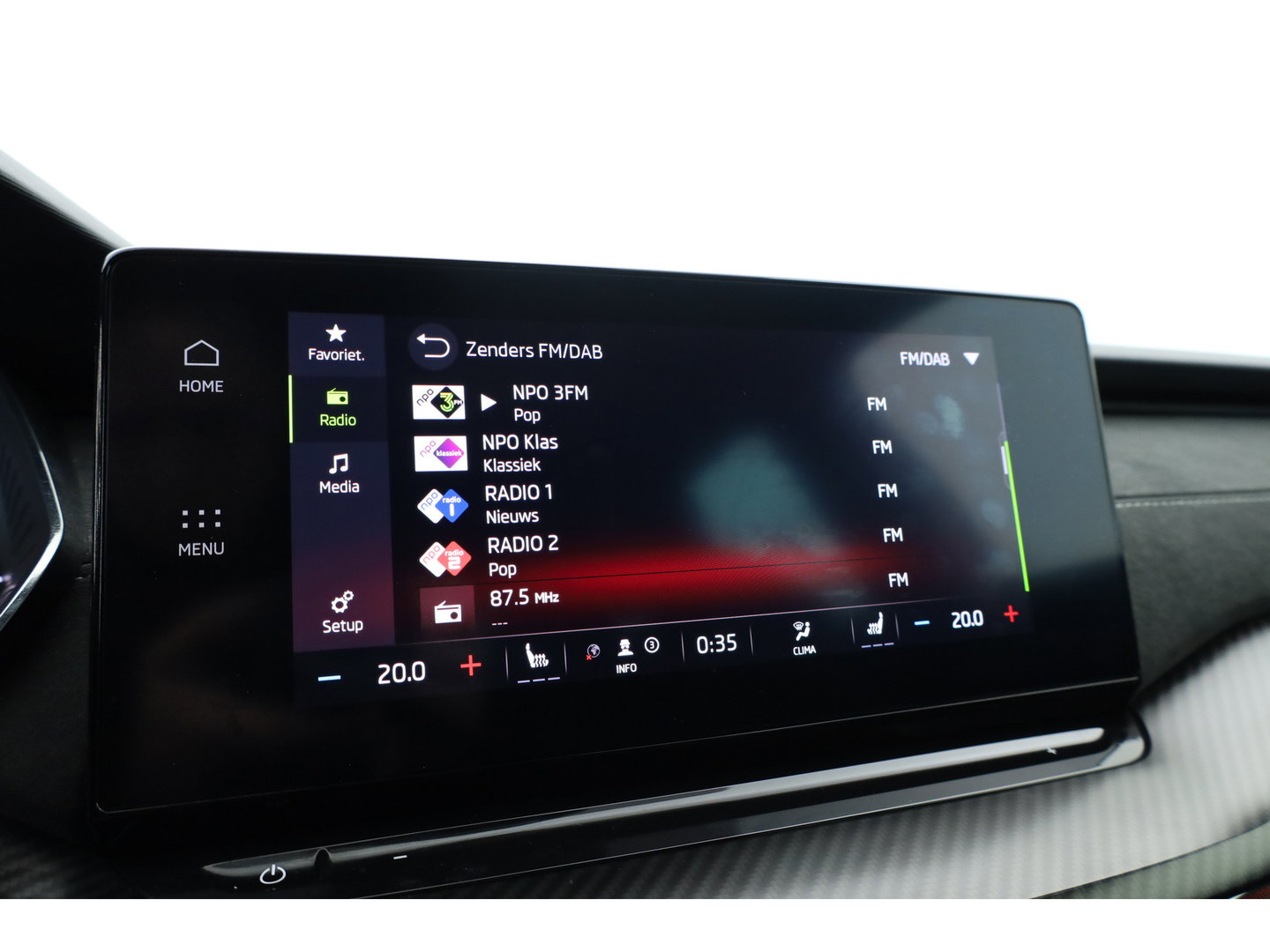 Škoda Octavia Combi 1.4 TSI RS iV PHEV Business | Pano | HUD | Canton Audio | Massage | Elek. Stoelen | Keyless | Camera | Adapt. Cruise