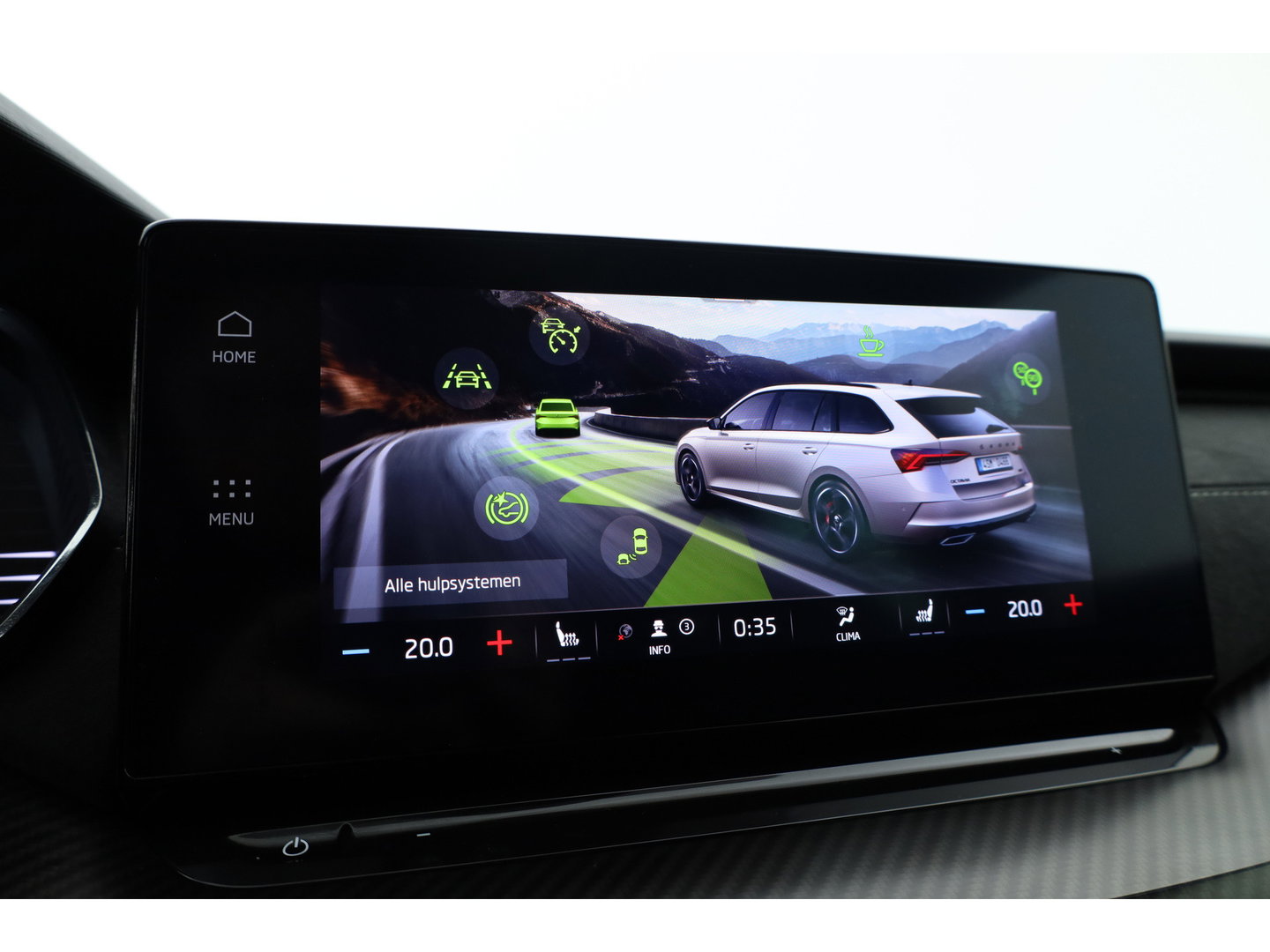 Škoda Octavia Combi 1.4 TSI RS iV PHEV Business | Pano | HUD | Canton Audio | Massage | Elek. Stoelen | Keyless | Camera | Adapt. Cruise