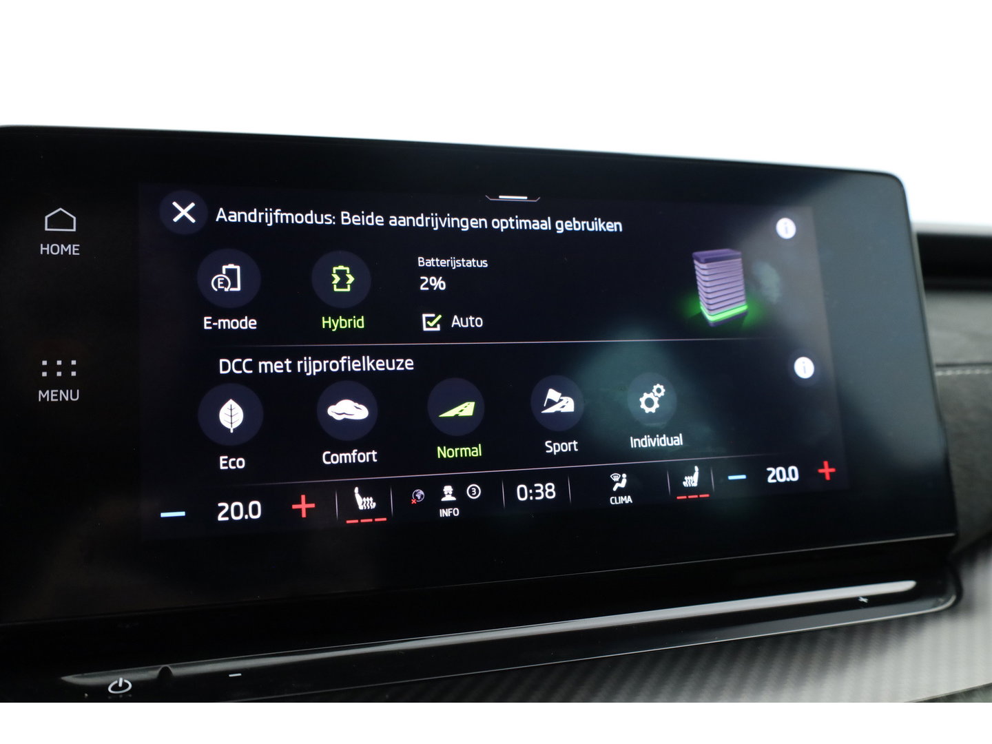 Škoda Octavia Combi 1.4 TSI RS iV PHEV Business | Pano | HUD | Canton Audio | Massage | Elek. Stoelen | Keyless | Camera | Adapt. Cruise