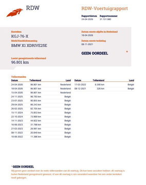 BMW X1 xDrive25e Executive CAMERA / CARPLAY / HEAD UP DISPLAY / LEDER / LED / CRUISE CONTROLE / STOELVERWARMING